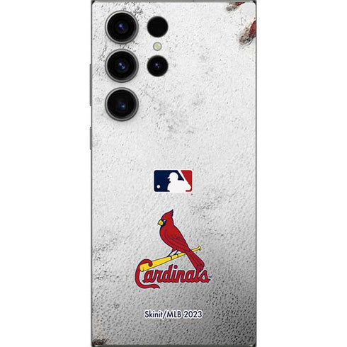 MLB St. Louis Cardinals Game Ball Galaxy S25 Ultra Skin